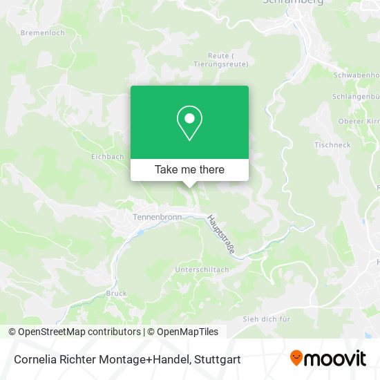Карта Cornelia Richter Montage+Handel