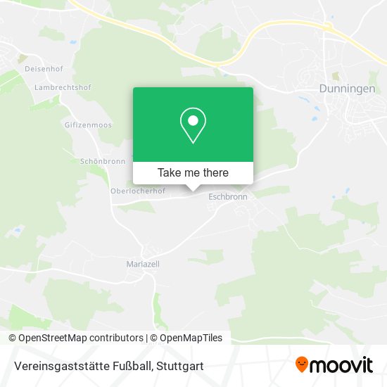 Vereinsgaststätte Fußball map