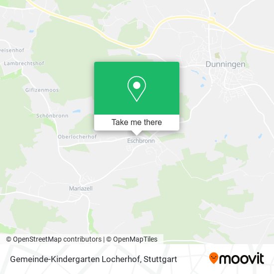 Gemeinde-Kindergarten Locherhof map