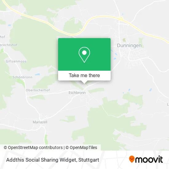 Addthis Social Sharing Widget map