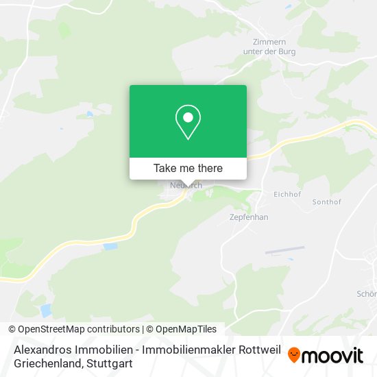 Alexandros Immobilien - Immobilienmakler Rottweil Griechenland map
