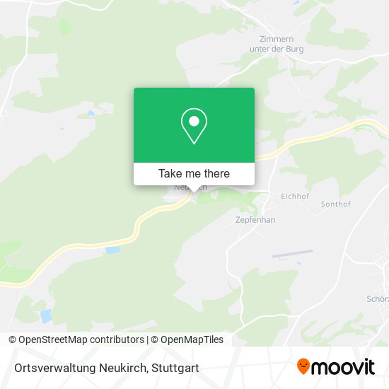 Ortsverwaltung Neukirch map