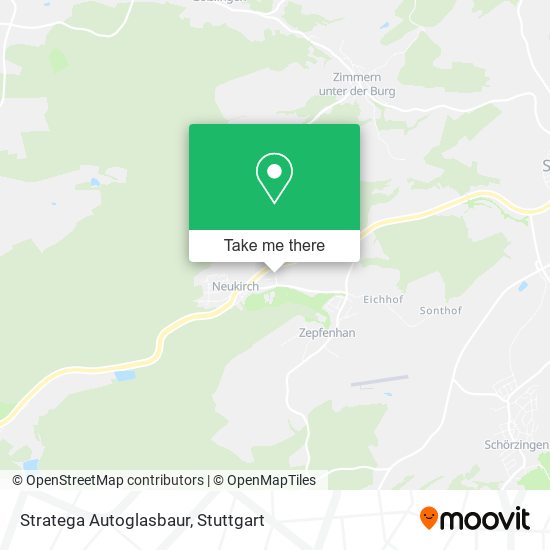Stratega Autoglasbaur map