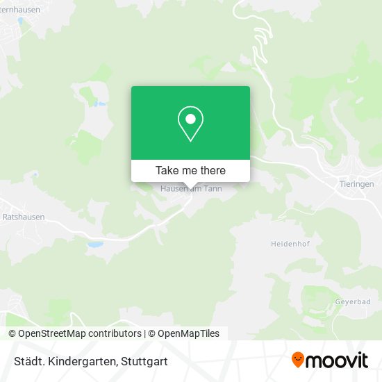 Städt. Kindergarten map