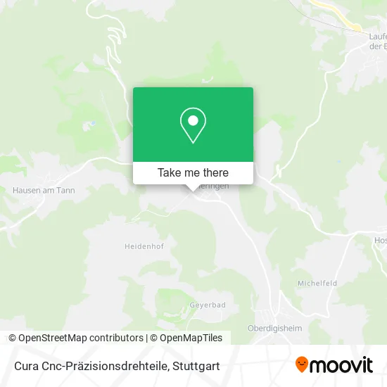 Карта Cura Cnc-Präzisionsdrehteile