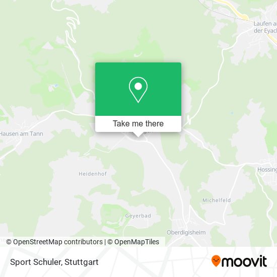 Карта Sport Schuler