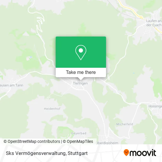 Карта Sks Vermögensverwaltung