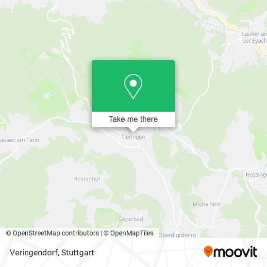 Veringendorf map