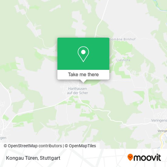 Kongau Türen map