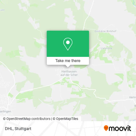 Карта DHL