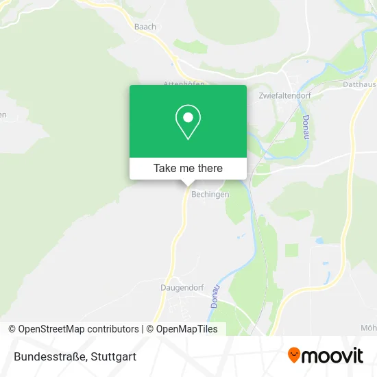 Карта Bundesstraße