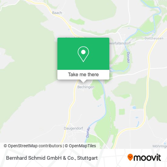 Bernhard Schmid GmbH & Co. map