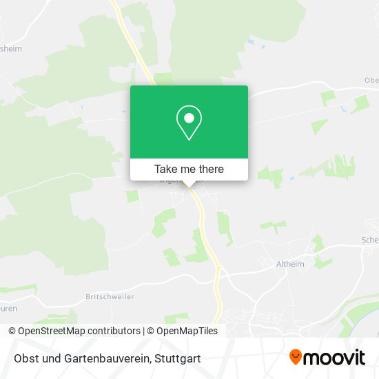 Obst und Gartenbauverein map