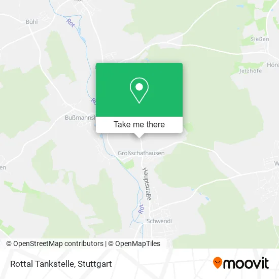 Карта Rottal Tankstelle