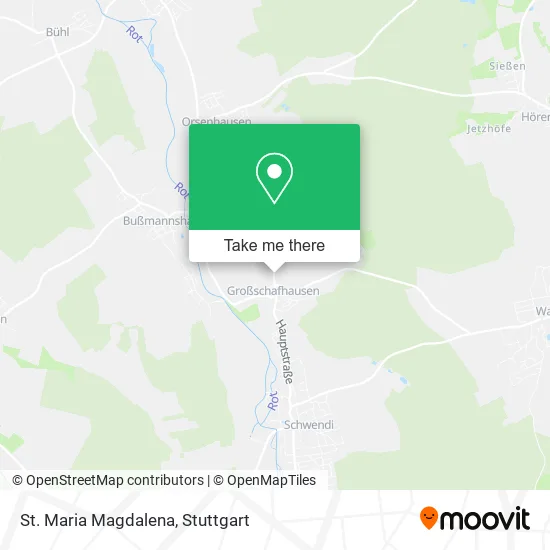 Карта St. Maria Magdalena