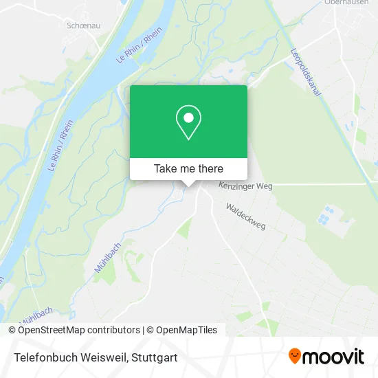 Карта Telefonbuch Weisweil