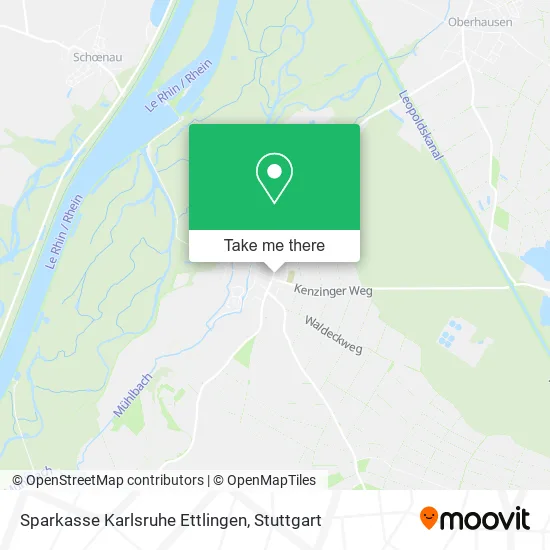 Карта Sparkasse Karlsruhe Ettlingen