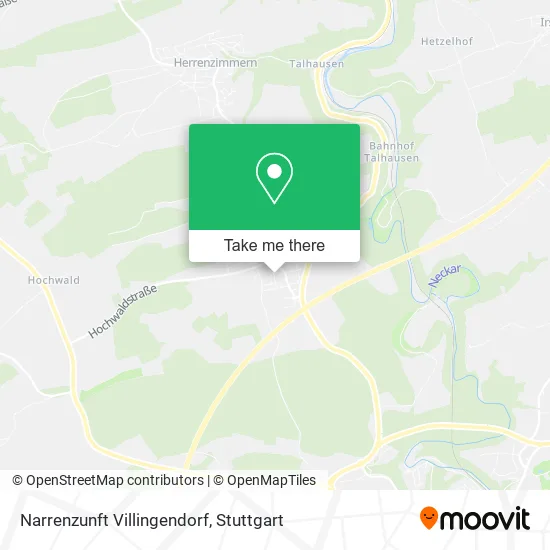 Карта Narrenzunft Villingendorf