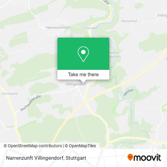 Карта Narrenzunft Villingendorf