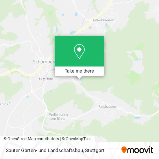 Карта Sauter Garten- und Landschaftsbau