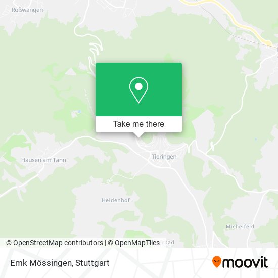 Карта Emk Mössingen
