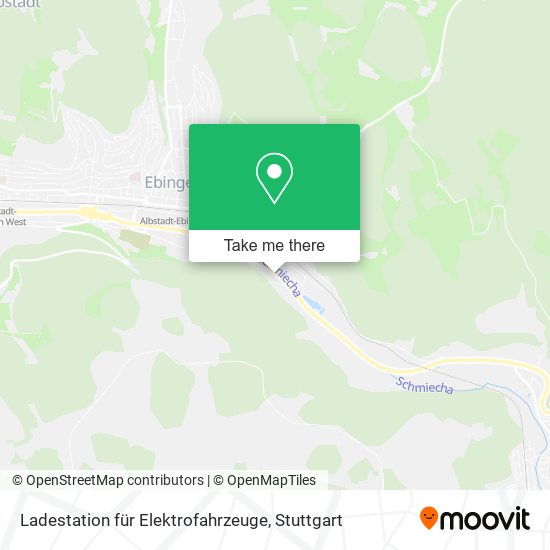 Ladestation für Elektrofahrzeuge map