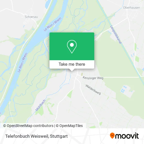 Карта Telefonbuch Weisweil