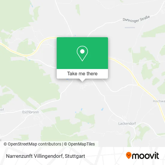 Карта Narrenzunft Villingendorf