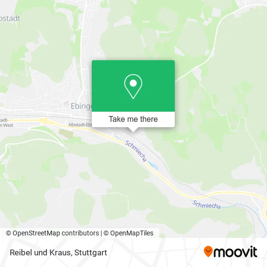 Карта Reibel und Kraus