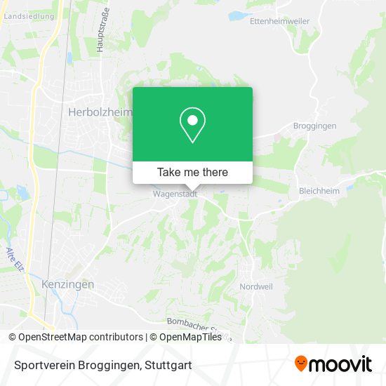 Sportverein Broggingen map