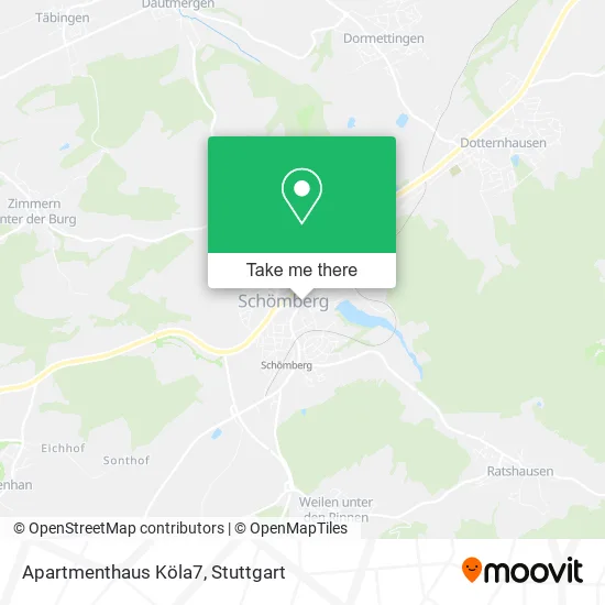 Карта Apartmenthaus Köla7