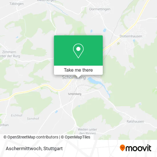 Карта Aschermittwoch