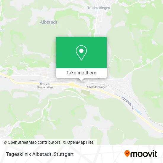 Карта Tagesklinik Albstadt