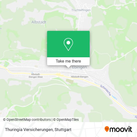 Карта Thuringia Versicherungen