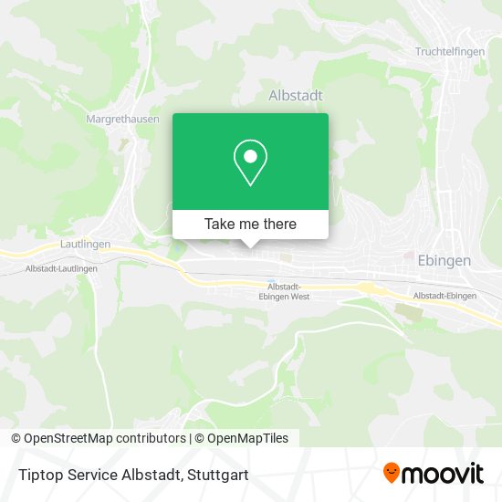 Tiptop Service Albstadt map