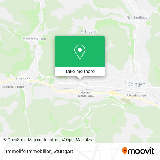 Immolife Immobilien map