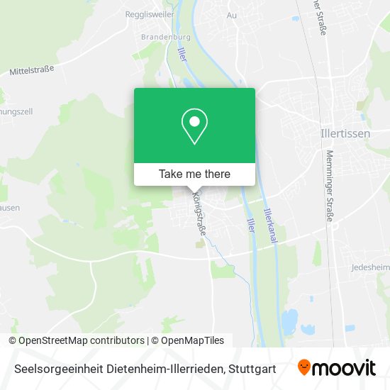Seelsorgeeinheit Dietenheim-Illerrieden map