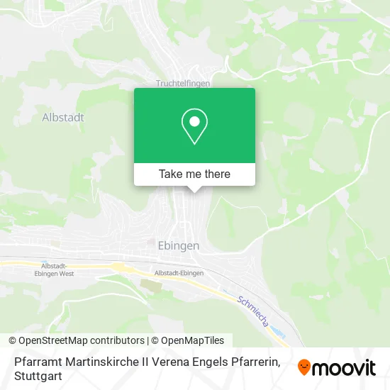 Карта Pfarramt Martinskirche II Verena Engels Pfarrerin