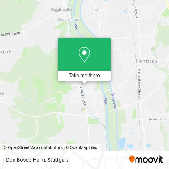 Карта Don Bosco Heim