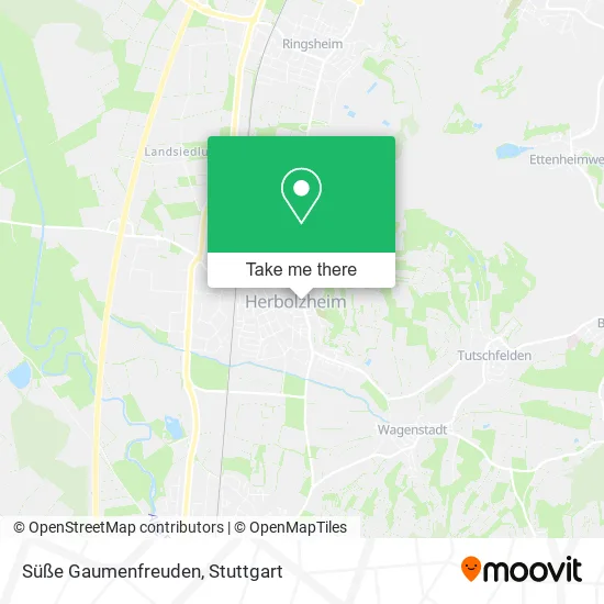 Карта Süße Gaumenfreuden