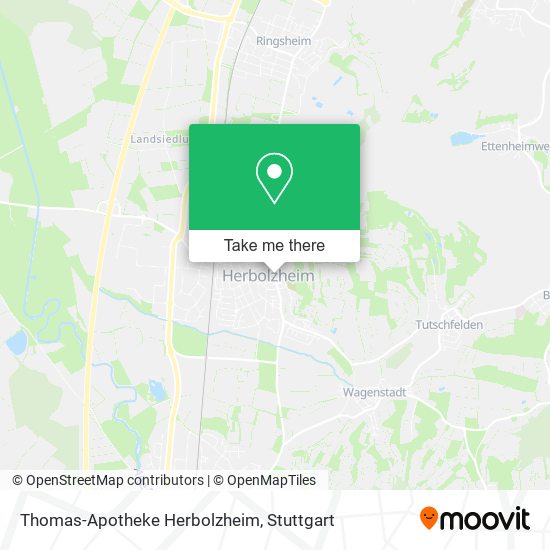 Thomas-Apotheke Herbolzheim map