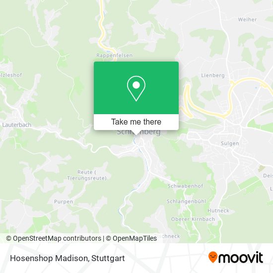 Карта Hosenshop Madison