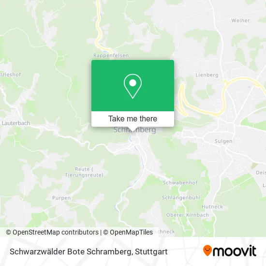 Карта Schwarzwälder Bote Schramberg
