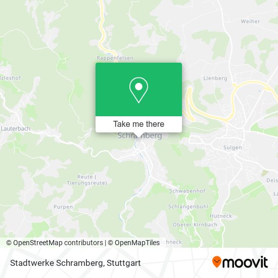 Stadtwerke Schramberg map