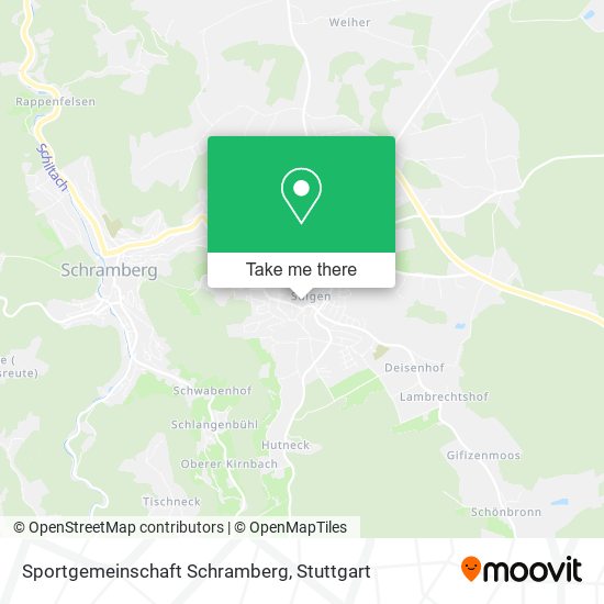 Карта Sportgemeinschaft Schramberg