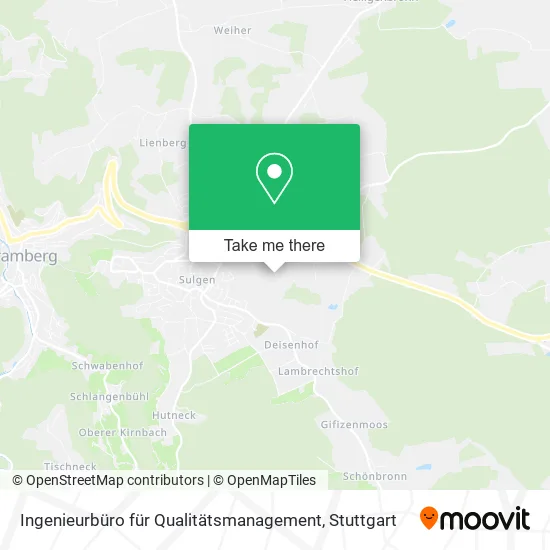 Карта Ingenieurbüro für Qualitätsmanagement