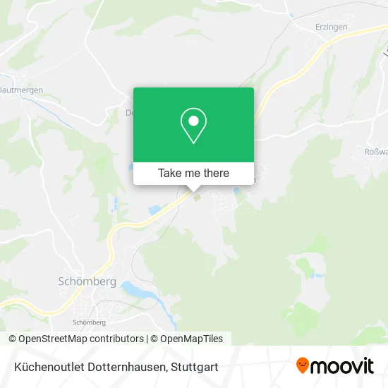 Карта Küchenoutlet Dotternhausen