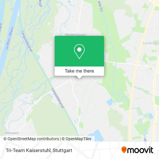 Tri-Team Kaiserstuhl map