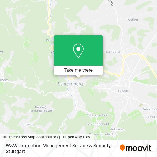 W&W Protection Management Service & Security map