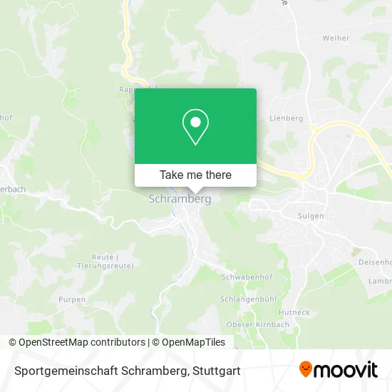 Карта Sportgemeinschaft Schramberg